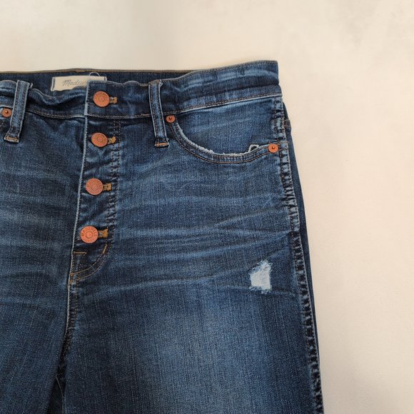 Madewell‎ Skinny Jeans in Blue - Size 31 - Picture 5 of 9
